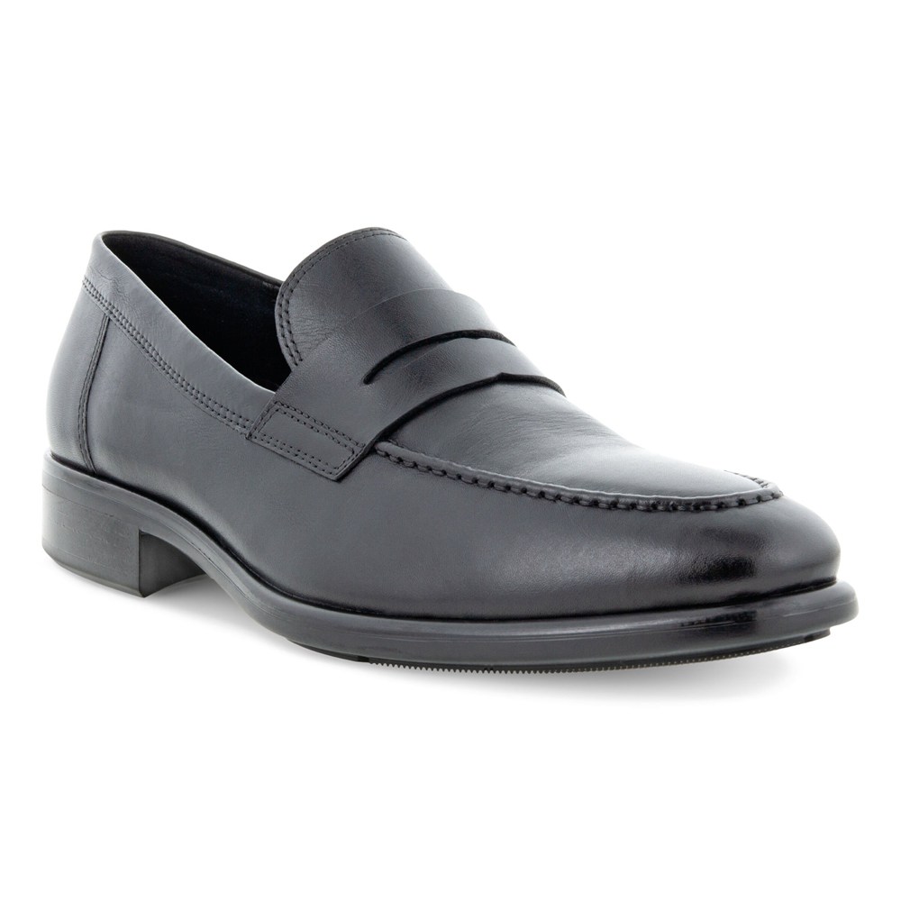 Slip On Hombre - ECCO Citytray - Negros - YVD530287